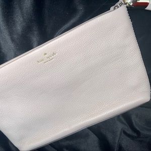 Beige Kate Spade Clutch